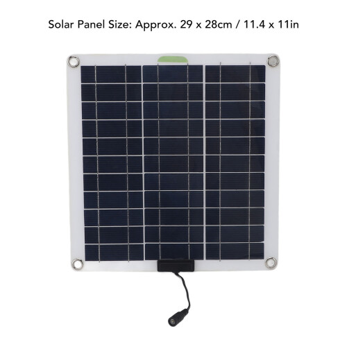 200W Solarbatterie-Ladekit 29x28cm DC18V OBD 1
