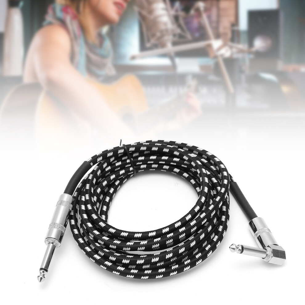 Electric Guitar 6M 1/4 Inch Male Head Audio Cable for Amplifier