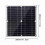 Complete High - Quality  20W Solar Kit with 40A Controller for Home & Travel Use 9