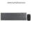 Tastiera wireless & mouse 10m 101 tasti nero 1Mbps 10