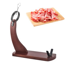 Ham Stand Holder Wooden Ham Rack for Cutting Spanish Ham Sturdy and Kitchen Stand, NonSlip Ham Stand for Home and Restaurant Ham Carving