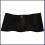 Waist Training Corset Black Large Mesh Steel Bones 4
