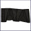 Waist Training Corset Black Large Mesh Steel Bones 3