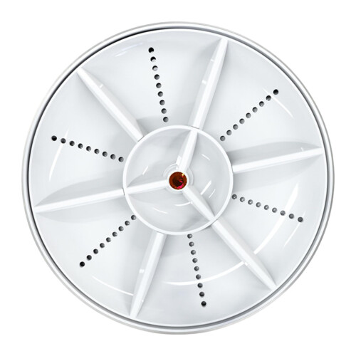 Dishwasher Plate Cleaner, Compact, Red