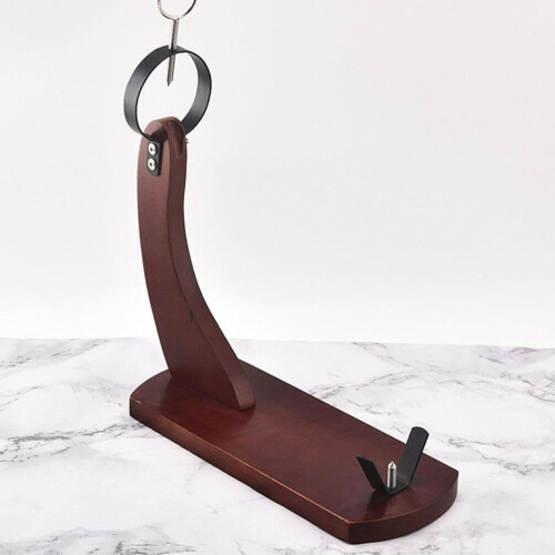 Spanish Ham Holder Made of Wood for Cutting Sturdy Kitchen 2