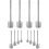 Basketball Pump Needle 30 Piece Stainless Steel 3