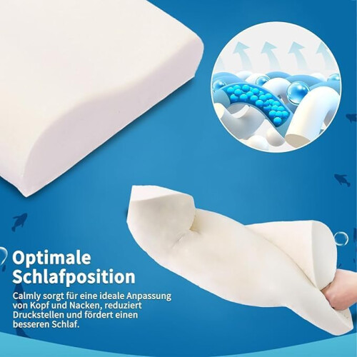 Schlummer Pillow Ergonomic Cocoa Deer 2