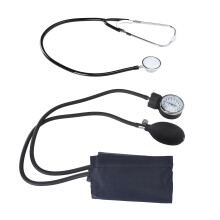 Blutdruck-Kit Medizinisches Doppelkopf-Stethoskop Genaues Messgerät Manuelle Manschette Sphygmomanometer