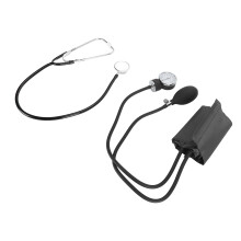 Manual Blood Pressure Kit with Stethoscope, Aluminum, 22-35cm