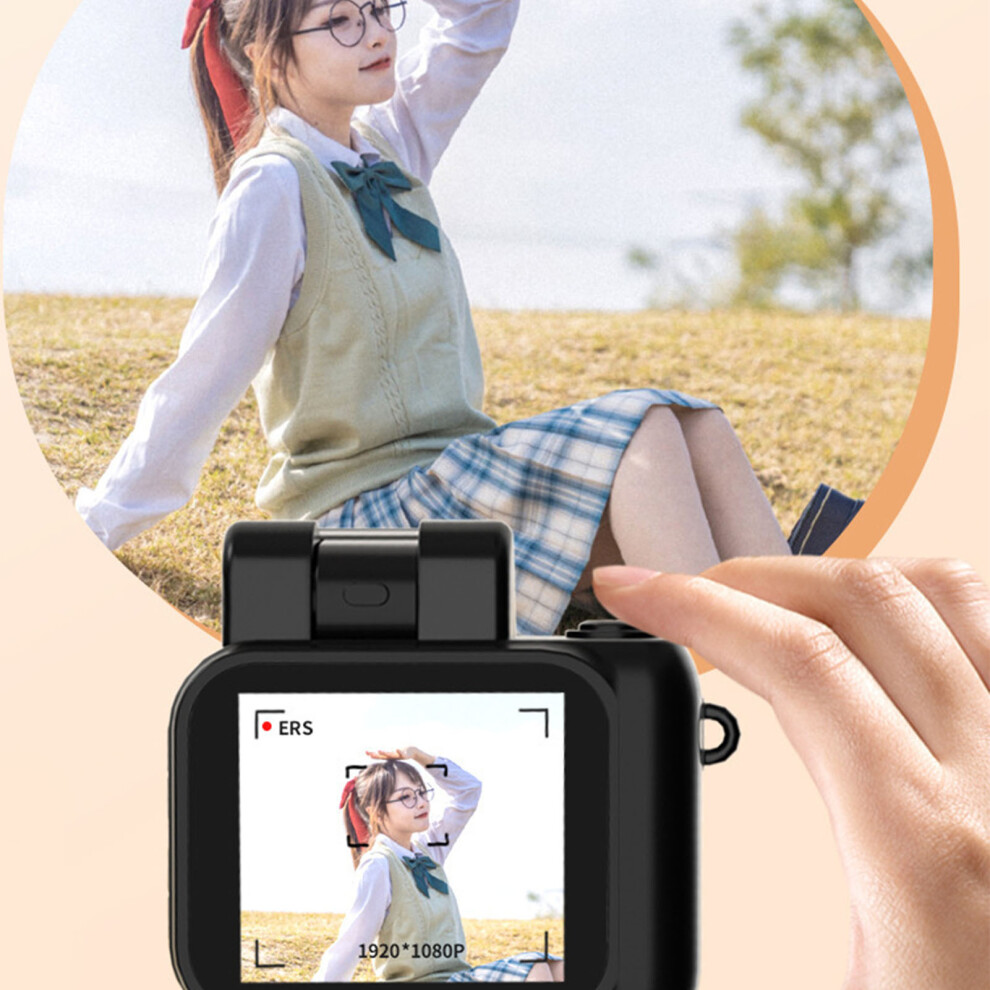 Compact 1080P Hd Thumb Camera With 16Gb And Flash For Travel & More 4661333358082