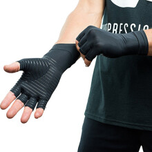 Gants antiarthritiques en cuivre, 1 paire, unisexe S-M-L