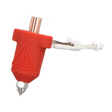 Kit de bloque calefactor cerámico para K1, 60 W, Plateado