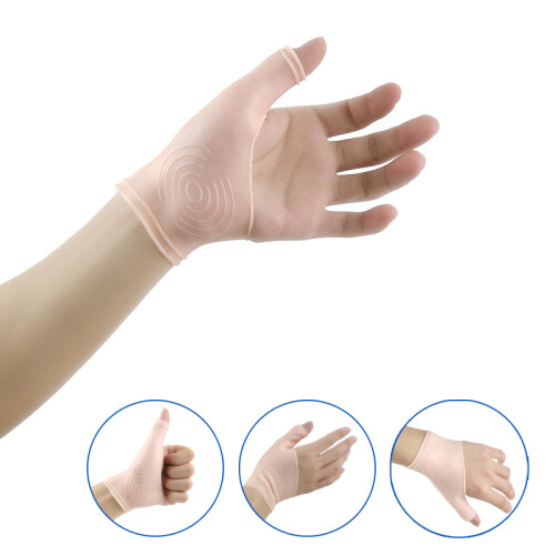 Attelle de poignet en silicone pour arthrite 11 cm/4,33 in Taille unique 1