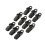 10 pièces Clips d'auvent et clips de bâche 3.4*1cm PC Snap 2