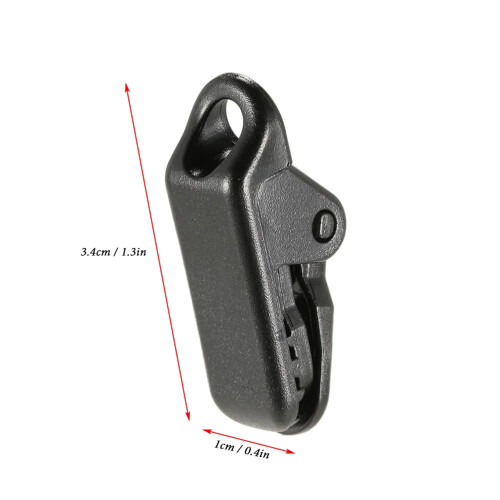 10 pièces Clips d'auvent et clips de bâche 3.4*1cm PC Snap 2