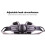 Casque de sécurité ultra-léger 210 g 57-63 cm réglable 11