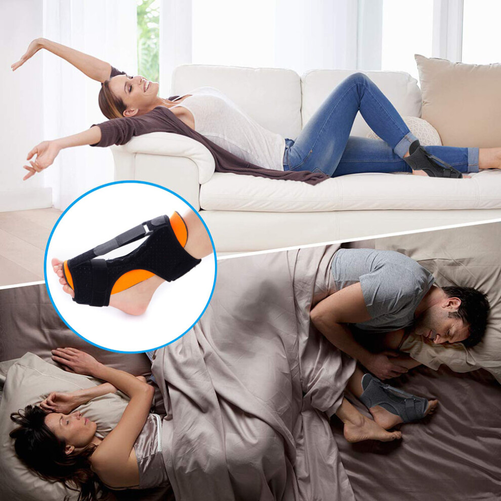Adjustable Night Splint for Plantar Fasciitis Relief Foot Support