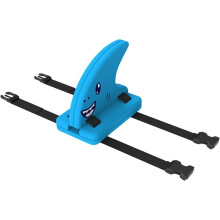 's shark fin swimming aid, adjustable belt Blue