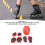 Kinder-Fahrradhelm-Set mit Knie-/Ellenbogen-/Handschutz 3