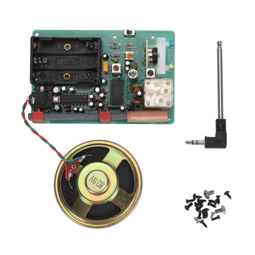 DIY-Radio-Kit 4,5 V AM/FM PCB-Modul 3xAAA 1