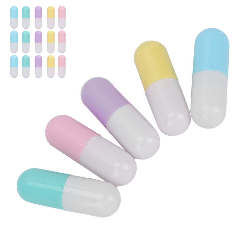 20pcs Mini DIY Lip Balm Bottles - Empty Lipstick & Cosmetic Tubes