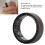 Smart Ring Gesundheits-Tracker 18 mAh Schwarz Größe 9 IP68 4