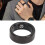 Smart Ring Gesundheits-Tracker 18 mAh Schwarz Größe 9 IP68 14
