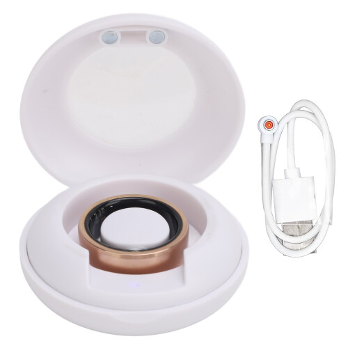 Nr. 12 goldener Smart-Ring Gesundheits-Tracker 18 mAh, 7d 2