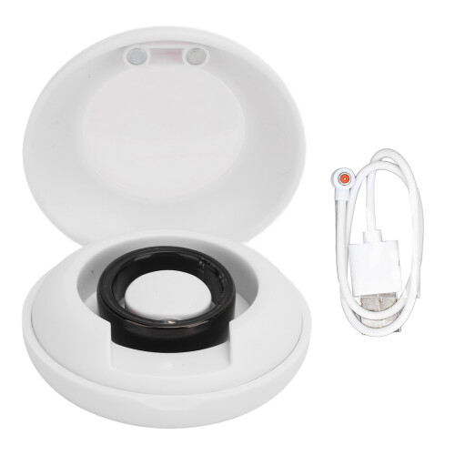Smart Ring Gesundheits-Tracker 18 mAh Schwarz Größe 9 IP68 2