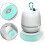 Wireless Electric Flush Solution, for Small Homes and Apartments (Pink) Rosa 5