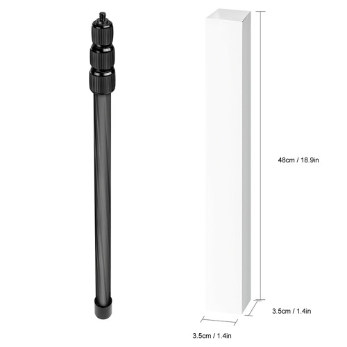 Telescopic Camera Extension Pole Monopod with 4 Sections 1/4in Thread 1