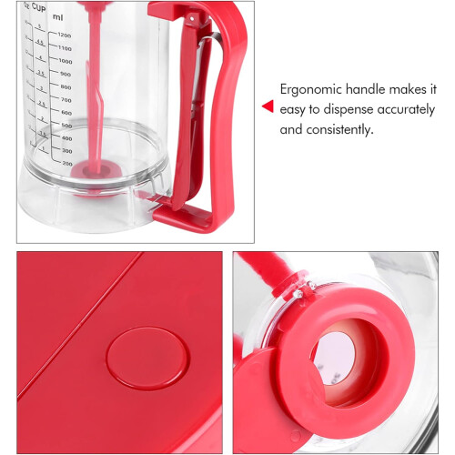 Portable Countertop Wireless Electric Mixer Dispenser Dough Maker 1