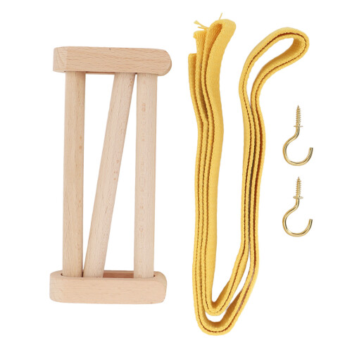 Waist Webbing Retainer Solid Wood Yarn Storage