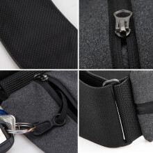 Sac de taille de sport, téléphone de 7 pouces étanche 68-140 cm