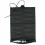 Backgammon portatile 2 giocatori nero 34,5x25,5 cm 7
