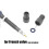 20 pcs Silicone Valve Adapter Valves Cap for Bike 14