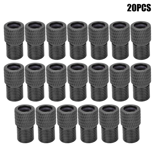20 pcs Silicone Valve Adapter Valves Cap for Bike