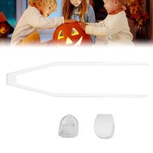 Unisex Hip Hop Silver False Tooth Accessory for Halloween Costumes