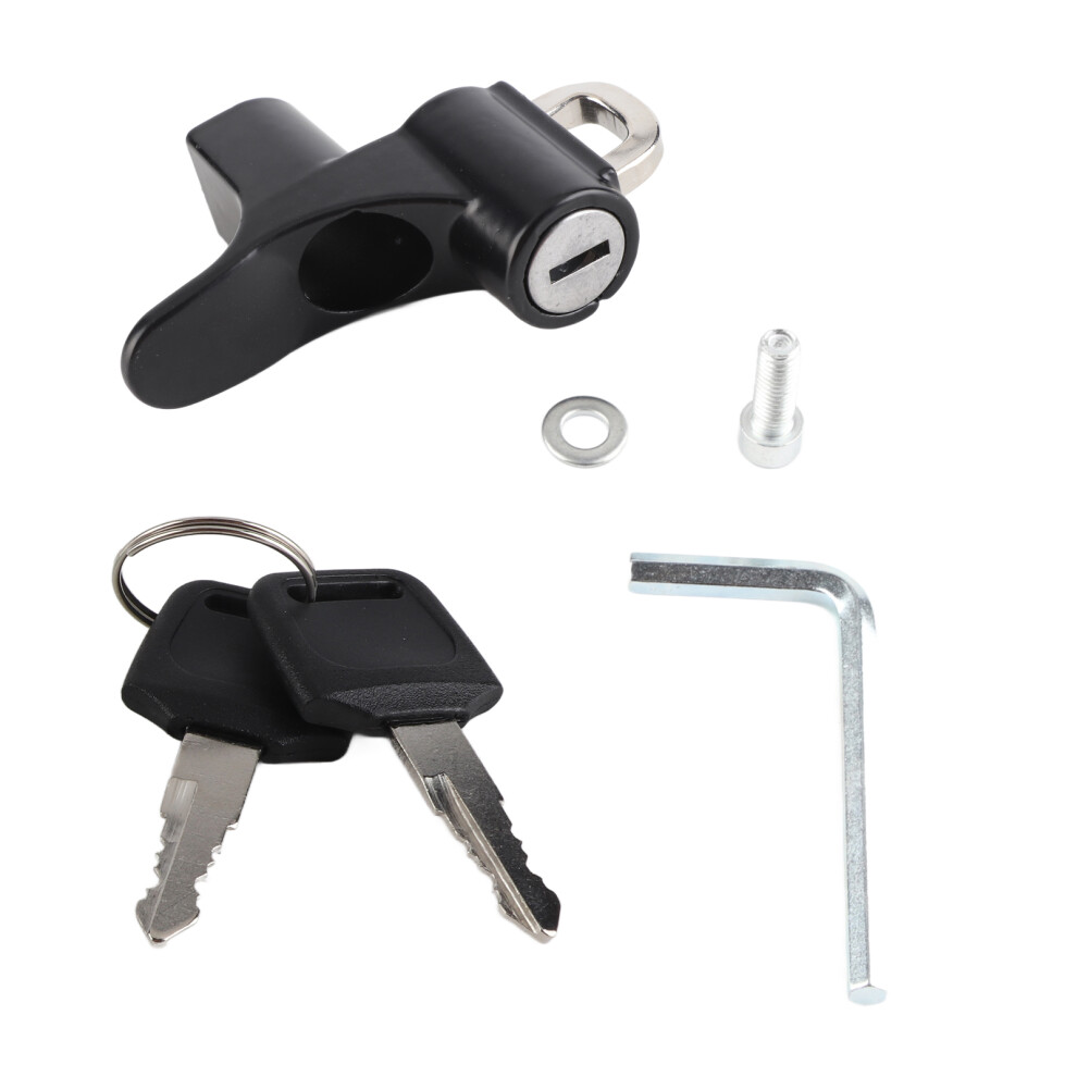 Motorcycle Helmet Security Hook Lock With 2 Keys 9121376251238