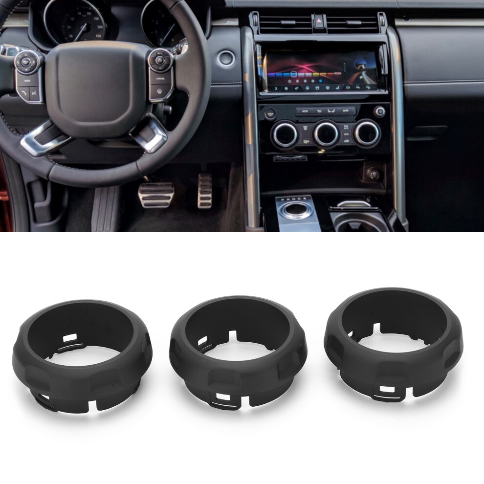Land Rover Discovery 4/Sport A/C Knob Covers Stylish 3Pcs Set 4621333376783