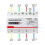 DTS6619-043 3P4W100A35mmDINRailMeter 230/400V-PC 5