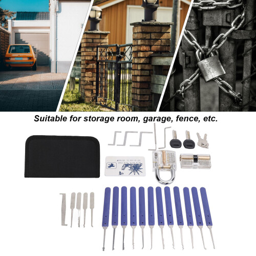 Rostfreier Edelstahl-Vorhängeschloss-Set mit Schlüsseln 2