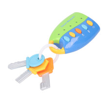 Giocattolo chiave remota - Chiave di auto educativa, ABS, 2 batterie AA
