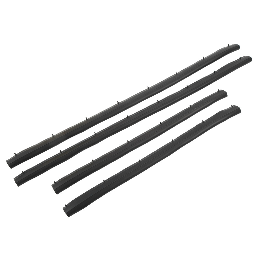 4Pcs Door Window Dew Wipe Weatherstrip Outer 9121376251573