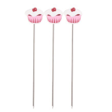 Stainless Steel Cake Testers Set of 3 Reusable Baking Needle Tool