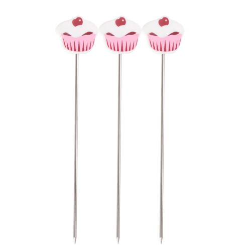 Stainless Steel Cake Testers Set of 3 Reusable Baking Needle Tool