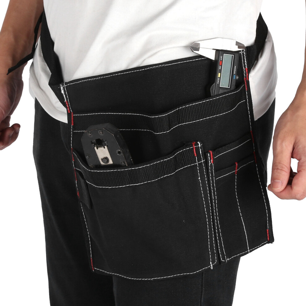 Adjustable Canvas Tool Pouch Waist Bag With Secure Buckle For Handyman Work 8471333379934