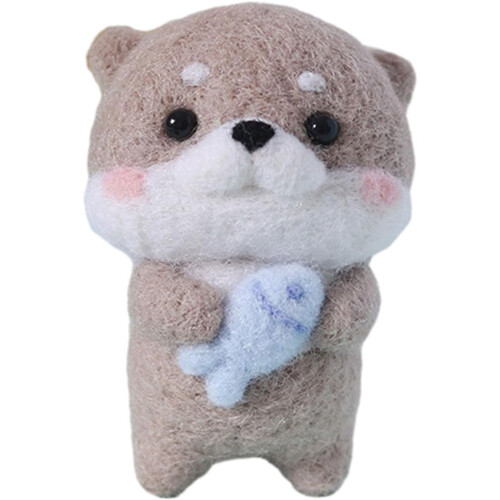 Capybara Felting Kit With Needle And Instructions 1