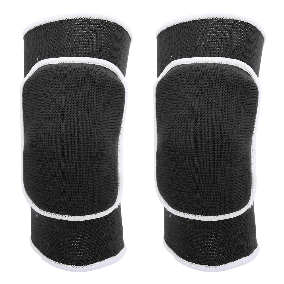 Thicken Sponge Knee Pads, 20.5Cm X 13.5Cm, Black & White 9431333381275