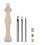 beating needle with wooden handle embroidery pen adjustable embroidery 1